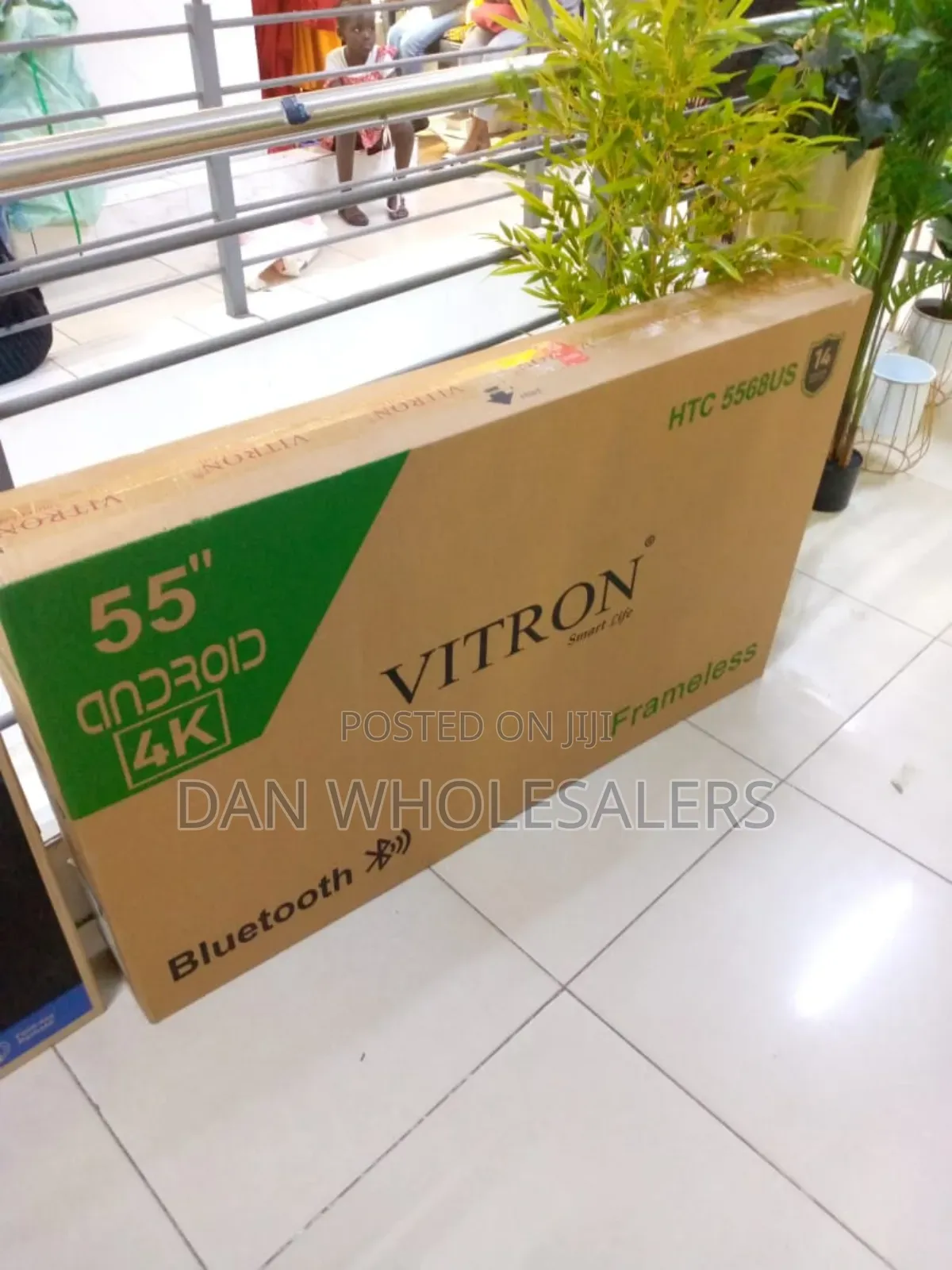 Vitron 55" Android Frameless Smart Tv - Ultimate Home Theater