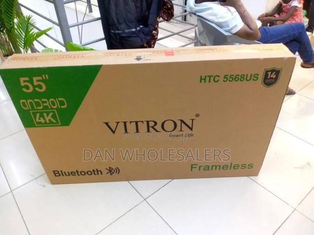Vitron 55" Uhd Android Tv With Bluetooth - Seamless Streaming - thumbnail 3
