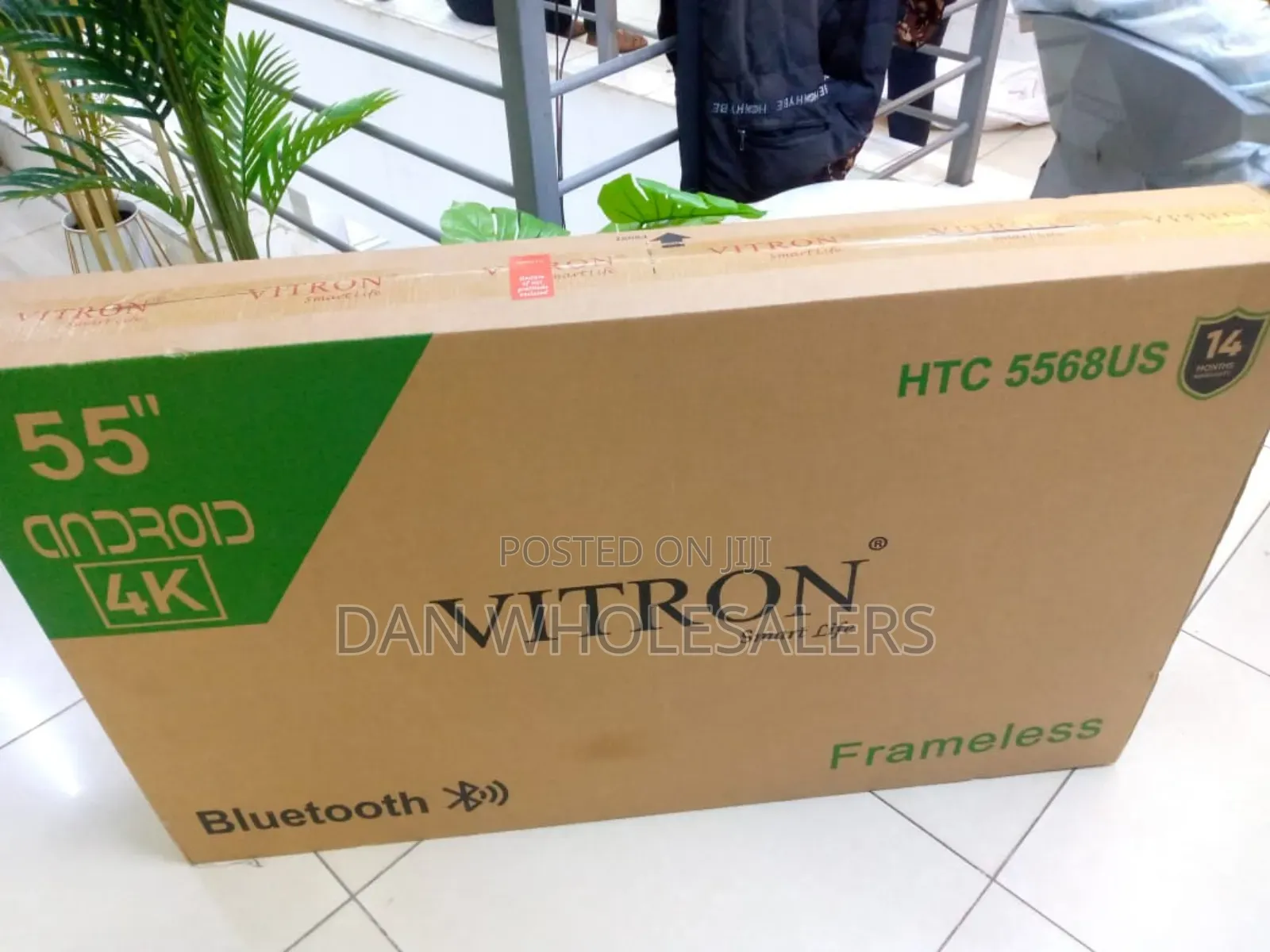 Vitron 55" Frameless Smart Display - Vibrant Colors