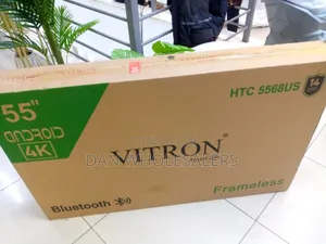 Vitron 55" Frameless Smart Display - Vibrant Colors
