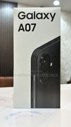New Samsung Galaxy A07 4G 128 GB Black - main view