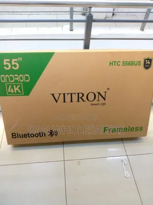 Vitron 55" Bluetooth-Enabled Smart Tv - Effortless Wireless Setup