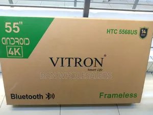 Vitron 55" Bluetooth-Enabled Smart Tv - Effortless Wireless Setup