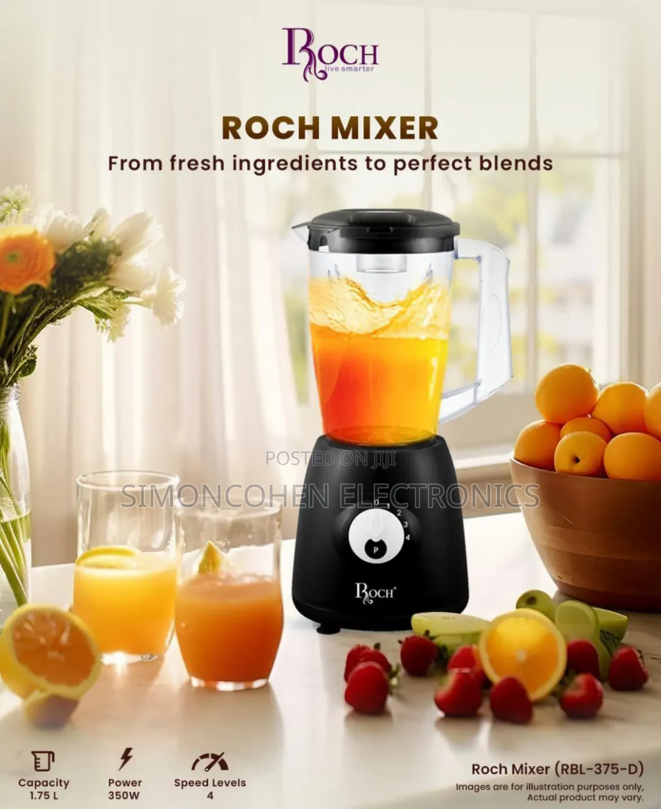 Roch 2 In 1 Blender