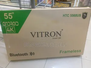 Vitron 55" Frameless Smart Tv With Android Os - Smart Home Integration