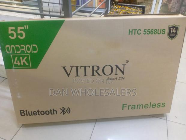 Vitron 55" Frameless Smart Tv With Android Os - Smart Home Integration - main view