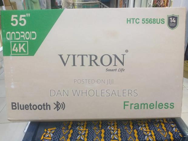 Vitron 55" Frameless Smart Tv With Android Os - Smart Home Integration - thumbnail 3