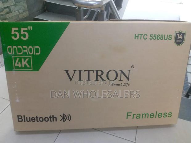 Vitron 55" Android Tv - Sleek Design - High-Definition Brilliance - thumbnail 3