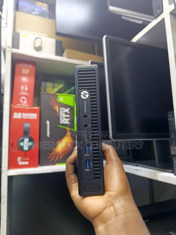 Desktop Computer HP EliteDesk 800 8GB Intel Core i5 SSD 256GB - thumbnail 2