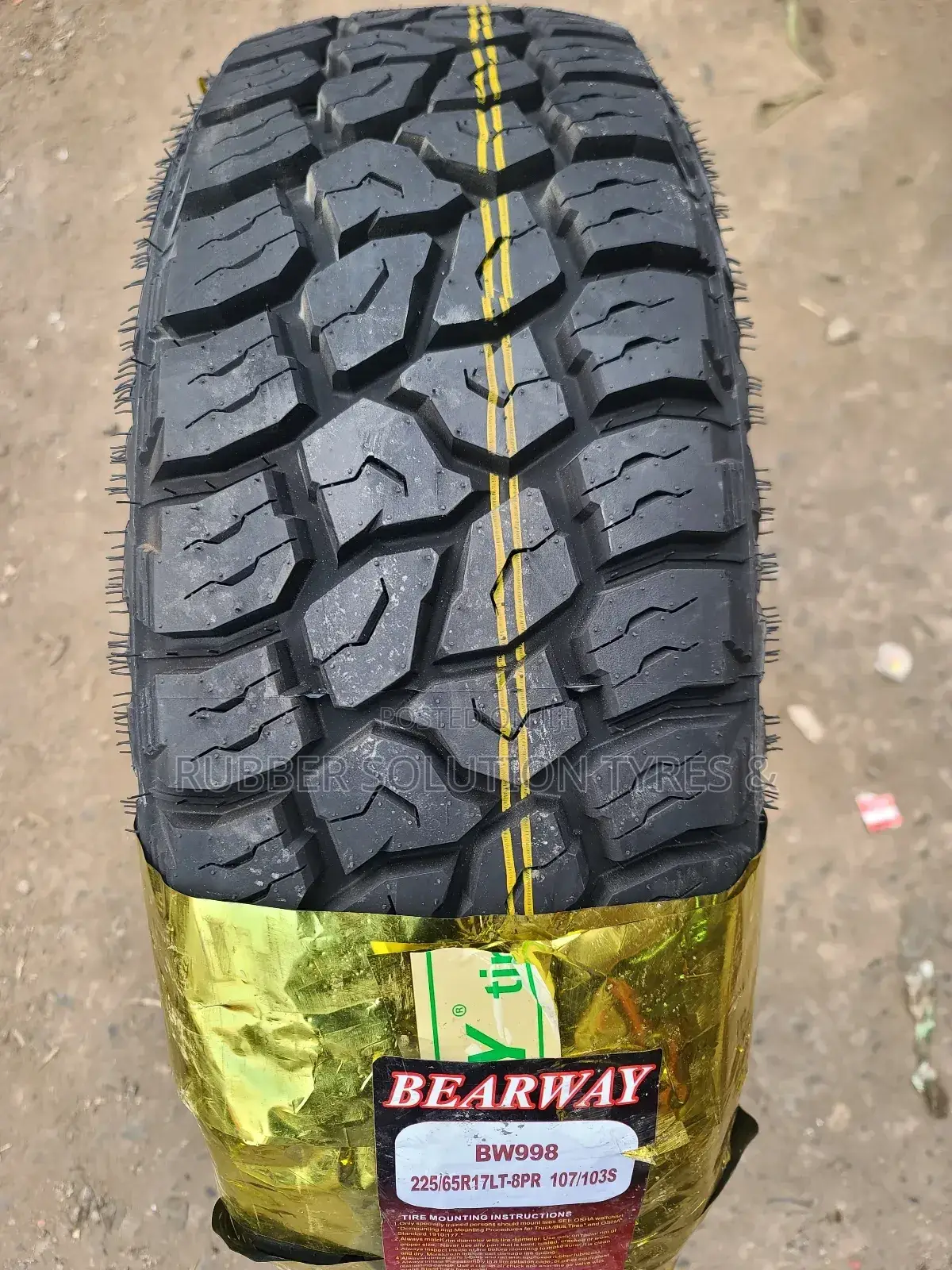 265/65 R17 Bearway Tyres Bw998 L/T8pr