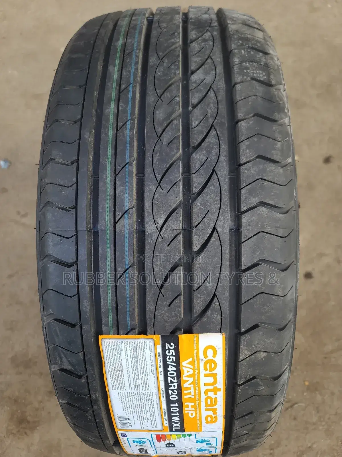255 /40 R20 Centara Tyres 101w X/L Vanti Hp