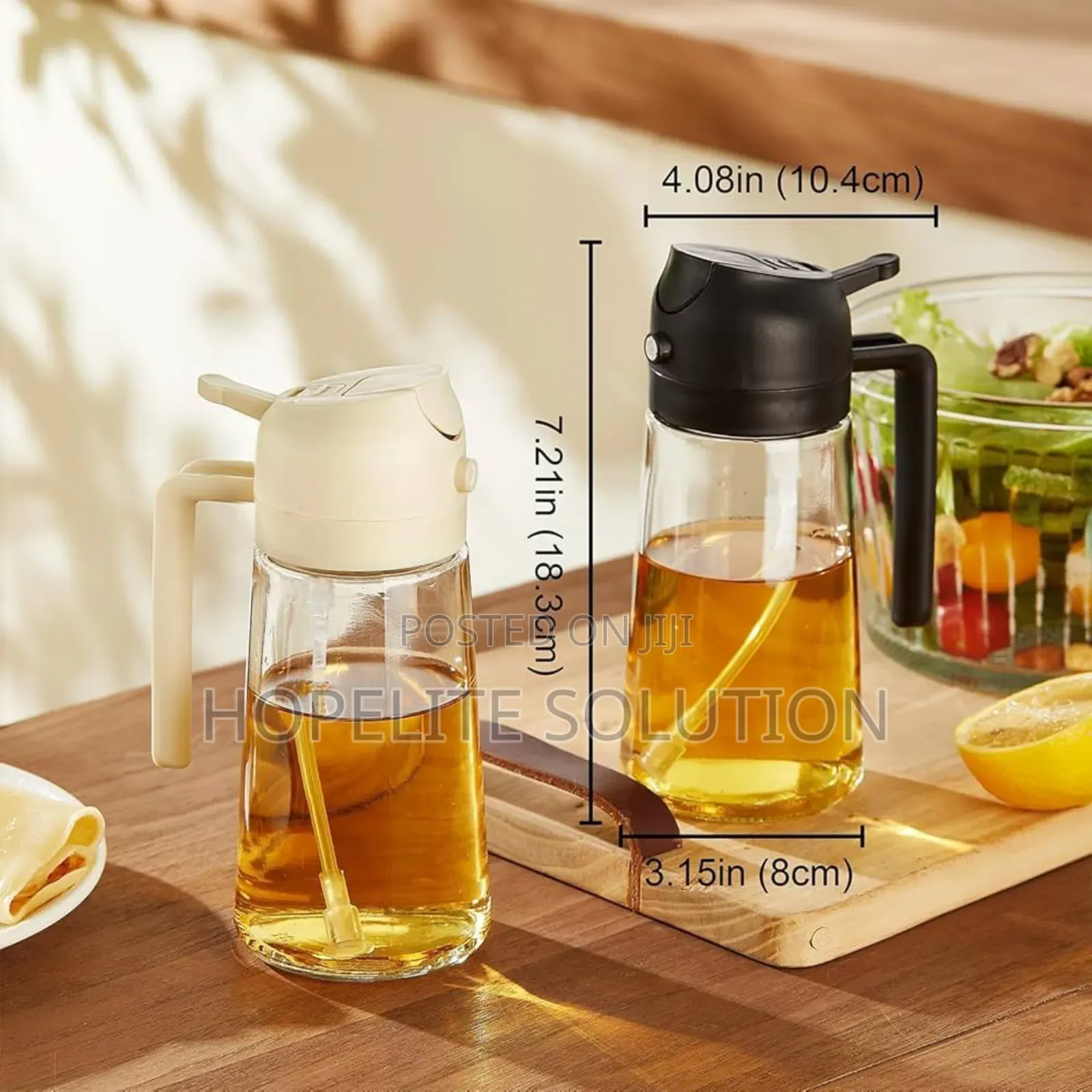 450ml Spray or Pour Glass Oil Dispenser