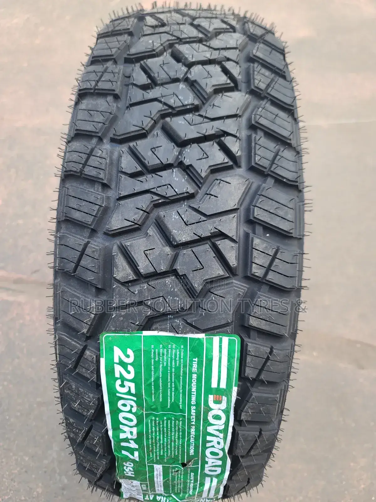 225 /60 R17 Dovroad Tyres 95h All-Terrain