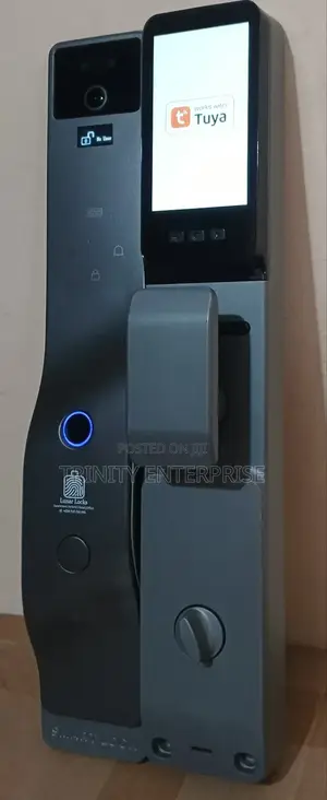 3d Face Smart Door Lock Security Camera Monitor Intelligent