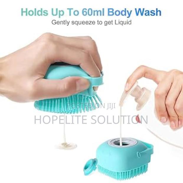 Silicone Bathing Shower Brush - main view