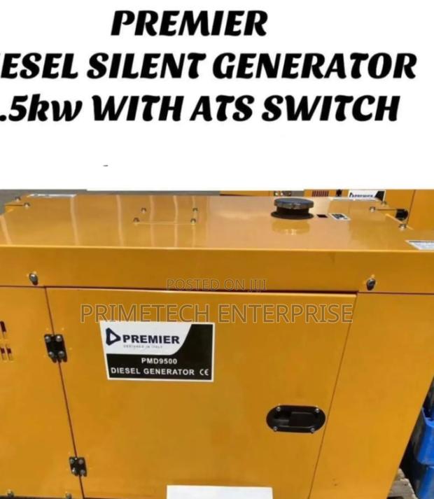 16.5kva Premier Silent Diesel Generator With Ats - main view