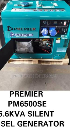 6.6kva Premier Silent Diesel Generator Best (Primetech) - thumbnail 2