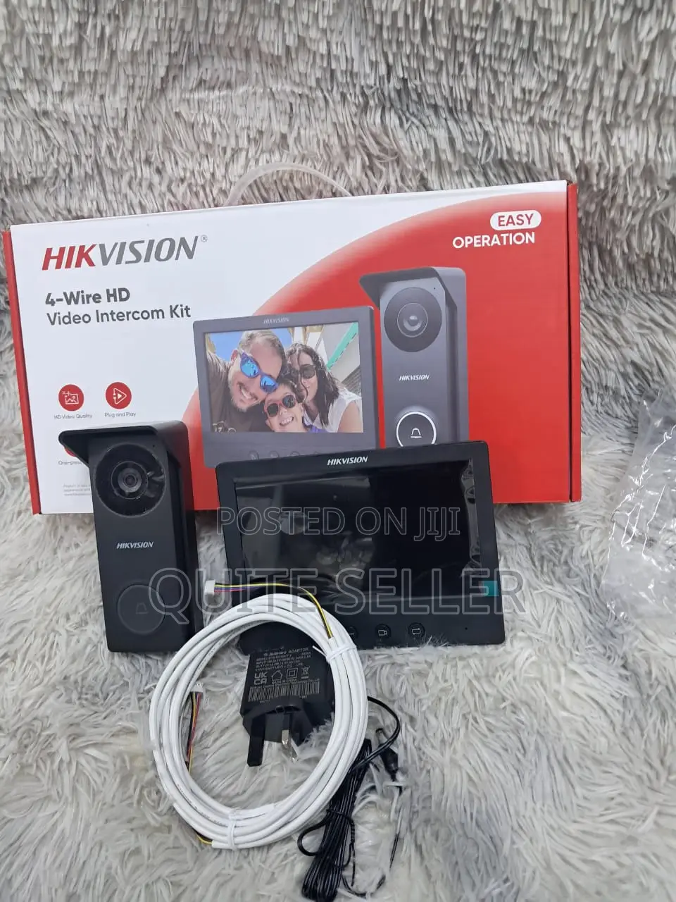 Upgraded Video Door Phone Door Bell Colour 7 Inch Hikivision