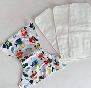 Baby Washable Diaper With 3 Inserts - main view