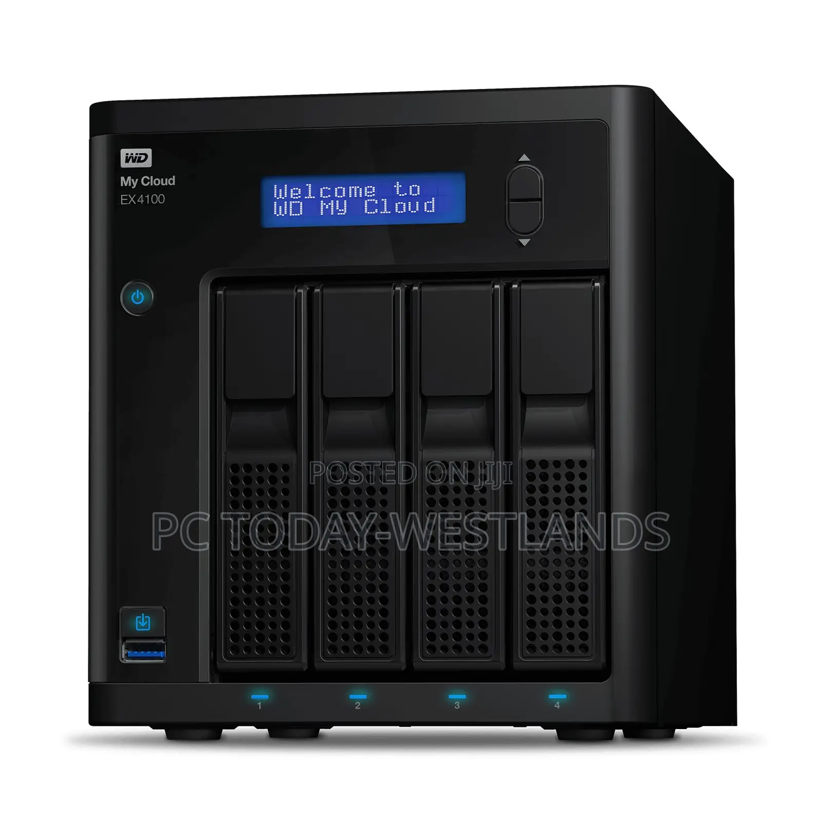 Wd My Cloud Expert Series 40tb Ex4100 4-Bay Nas Server (4 X 10tb)