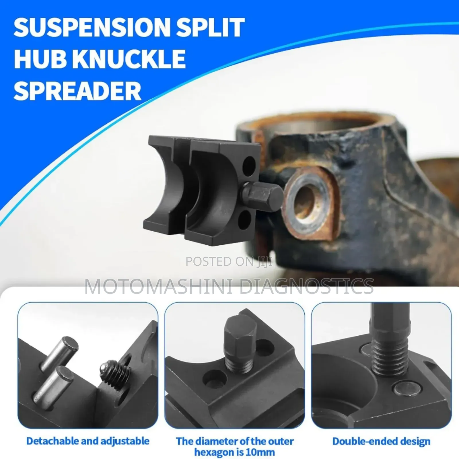 Vehicle Shock Absorber Suspension Split Hub Knuckle Spreader
