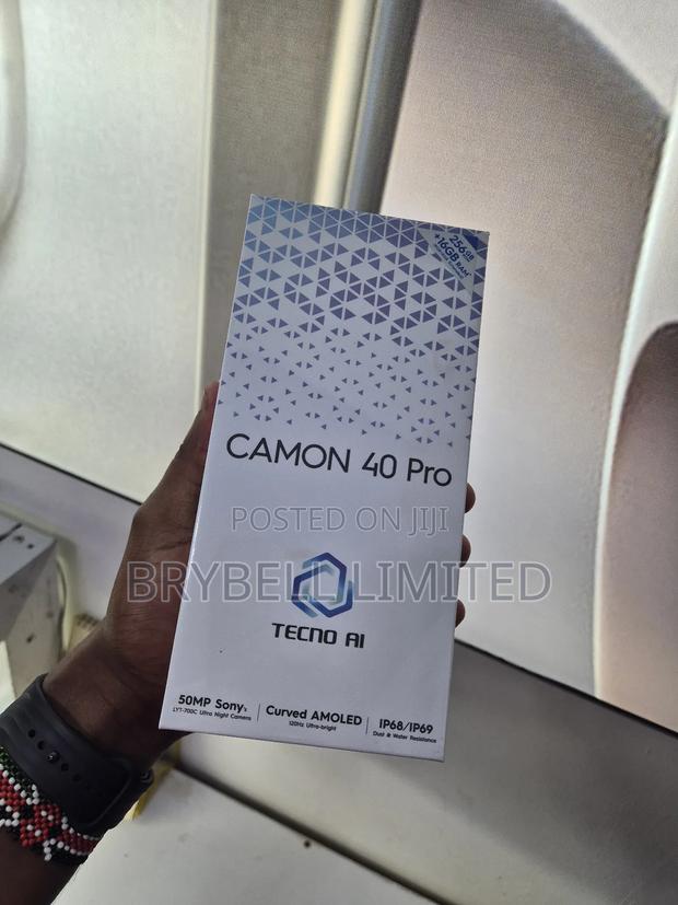 New Tecno Camon 40 Pro 256 GB Gray