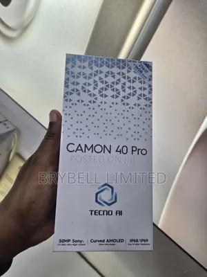 New Tecno Camon 40 Pro 256 GB Gray