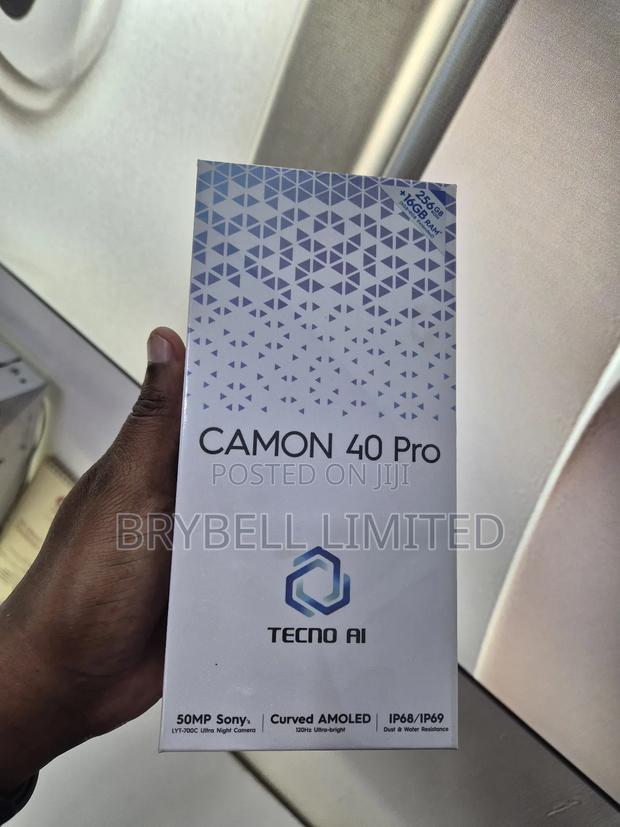 New Tecno Camon 40 Pro 256 GB Gray - thumbnail 3