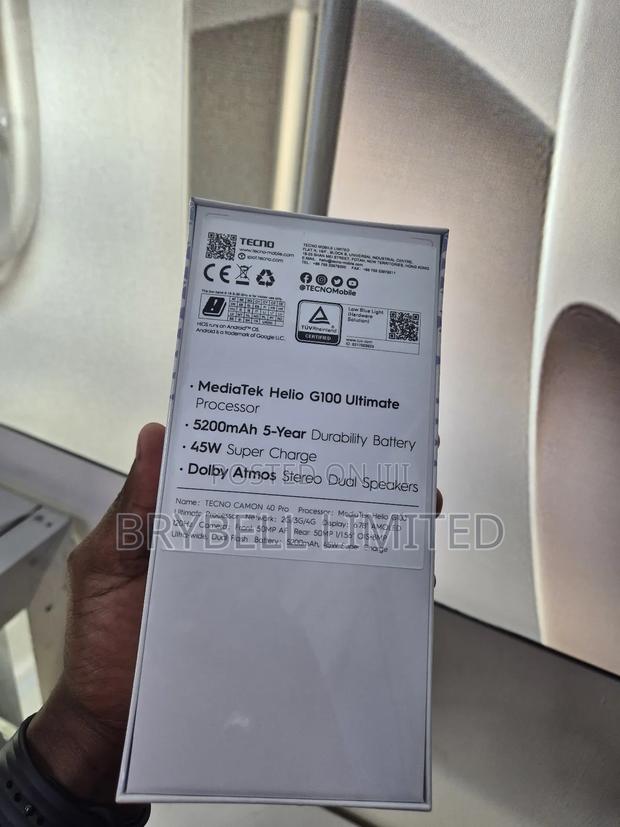 New Tecno Camon 40 Pro 256 GB Gray - thumbnail 4