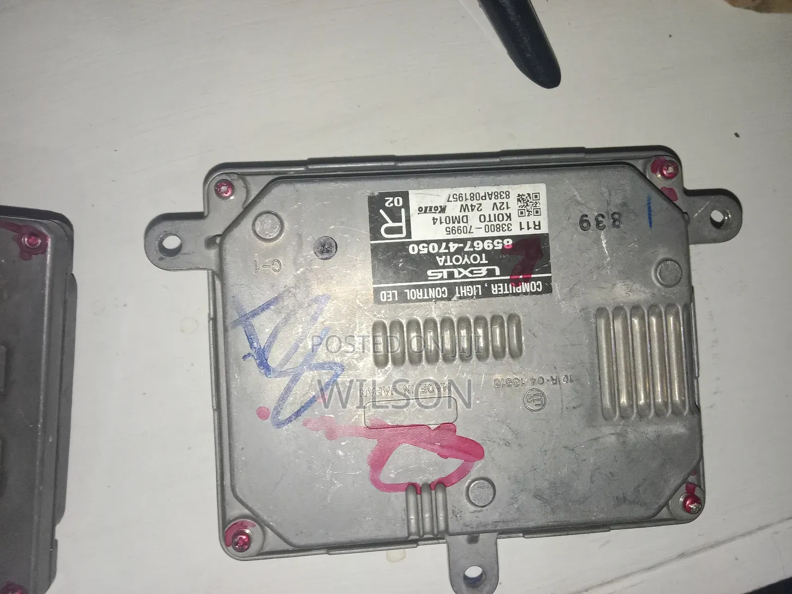 Harrier 2017-2022 Headlight (Ballast)Computers