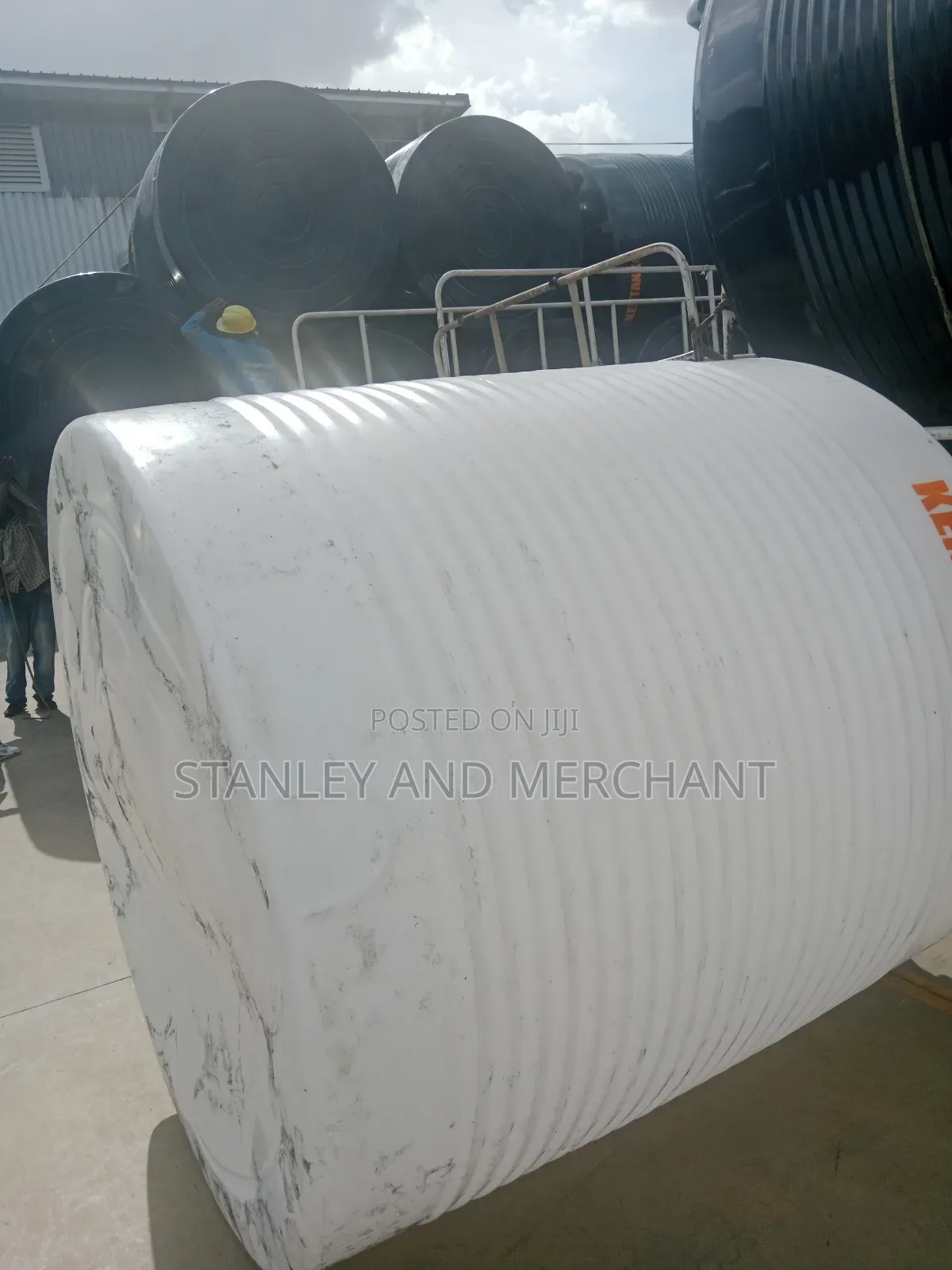 6000 Litres New White/Clear Water Tankss Countrywide Delivery