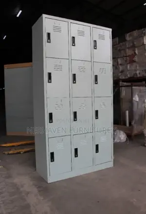 12 Locker Cabinet