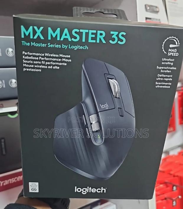 Longitech Mx Master 3s Wireless and Bluetooth Rechergable 910-006559 - main view