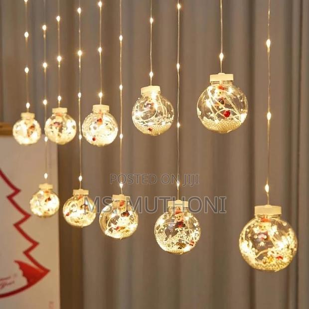 3.5 M (10 Balls )Christmas Led String Lights With Decorative Balls. - thumbnail 7