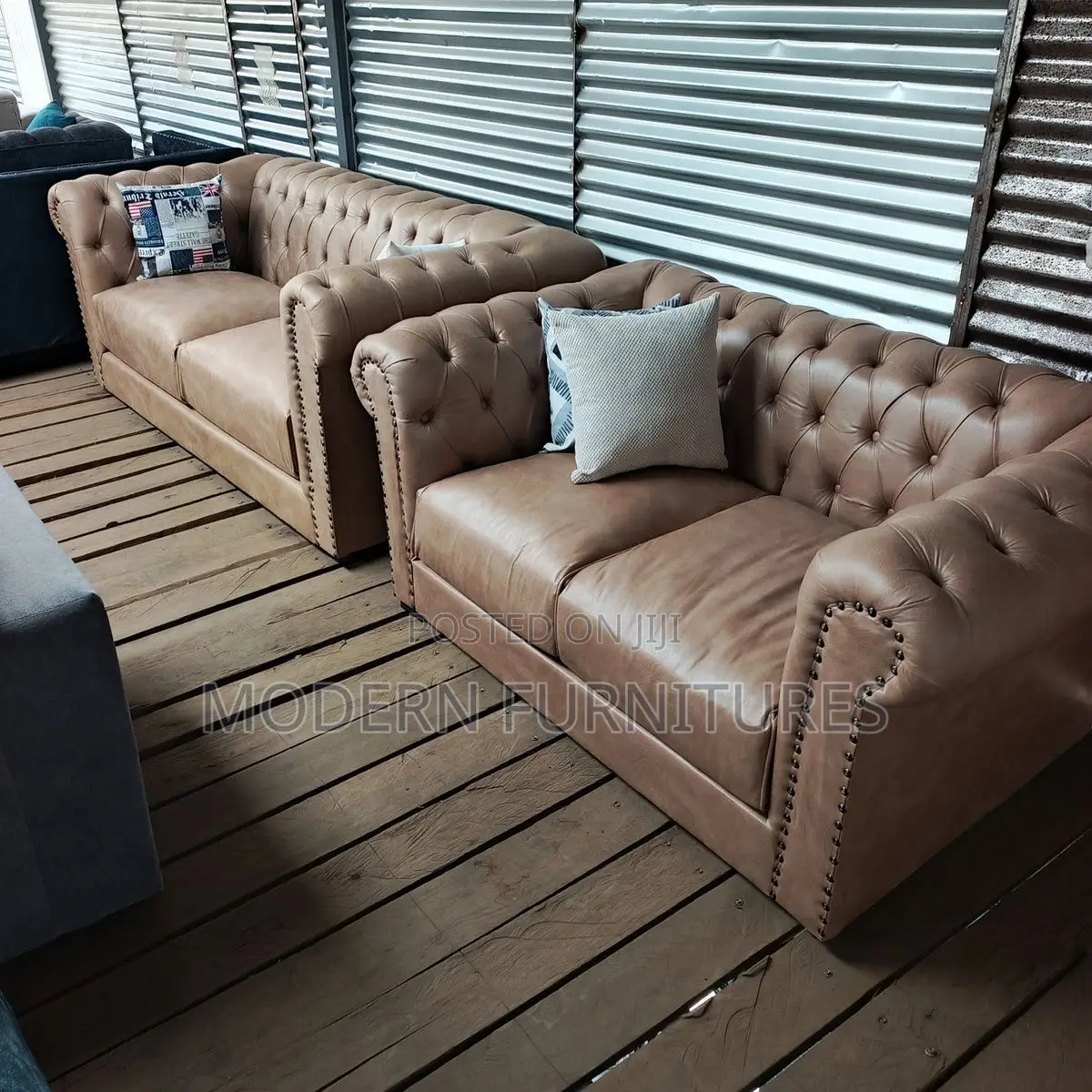 5 Seater Chesterfield Sofa