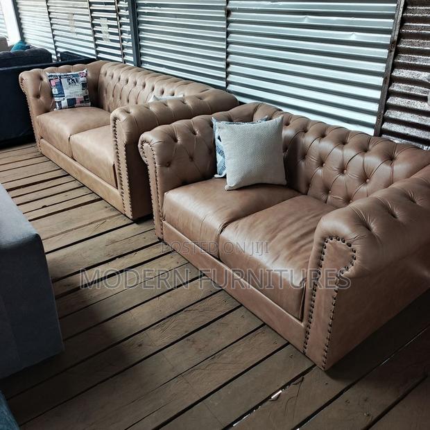 5 Seater Chesterfield Sofa