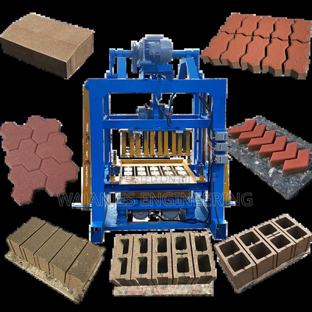 Hollow Block Machine - main view