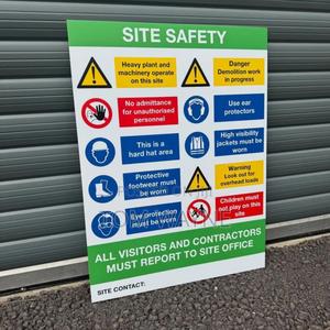 Site Safety Boards - main view