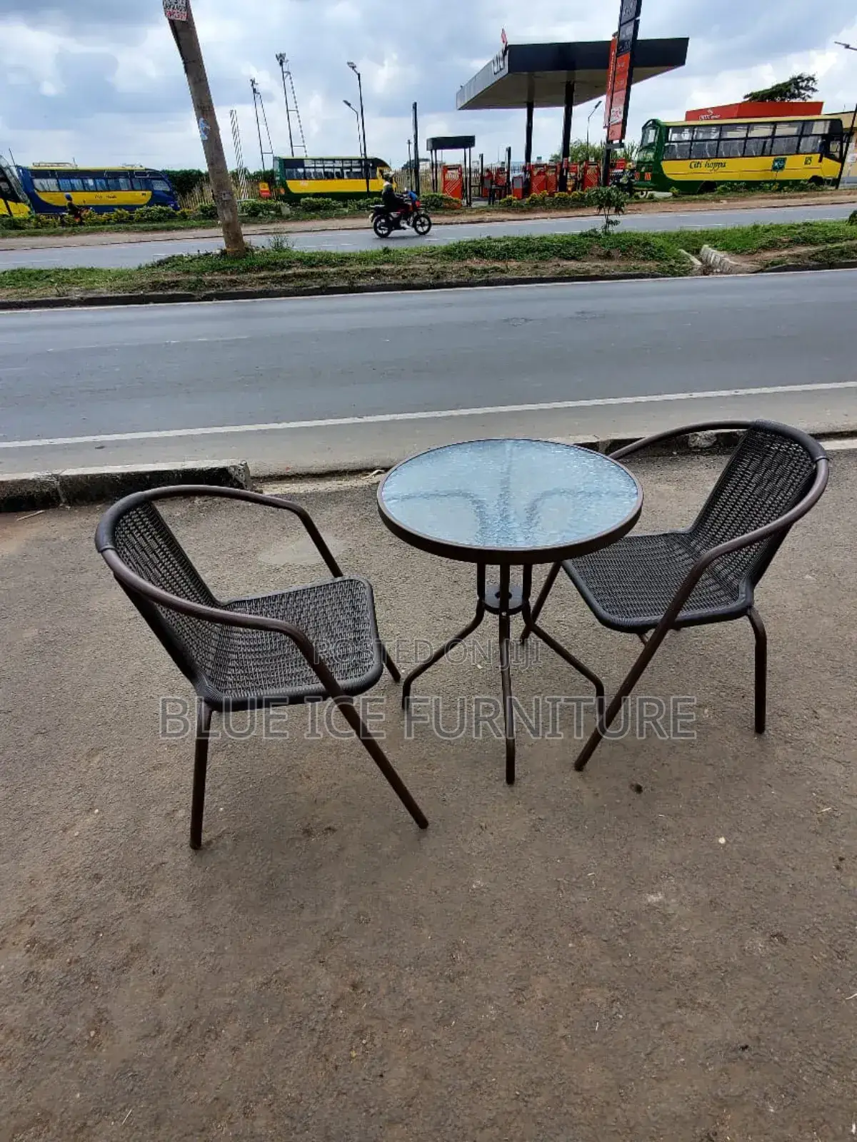 Modern Balcon Table/Chair