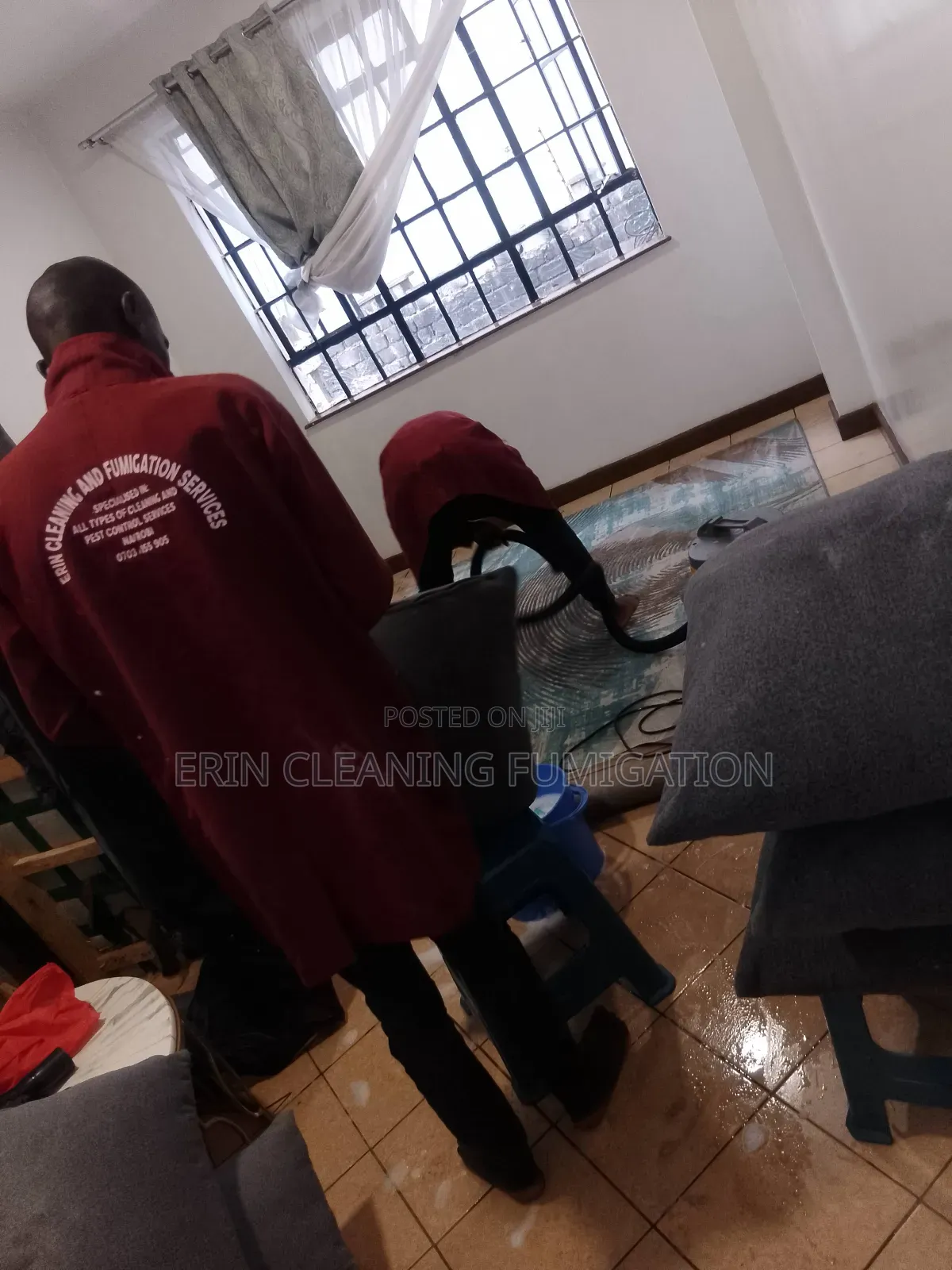 Sofa Vacuuming in Cleaning Services
