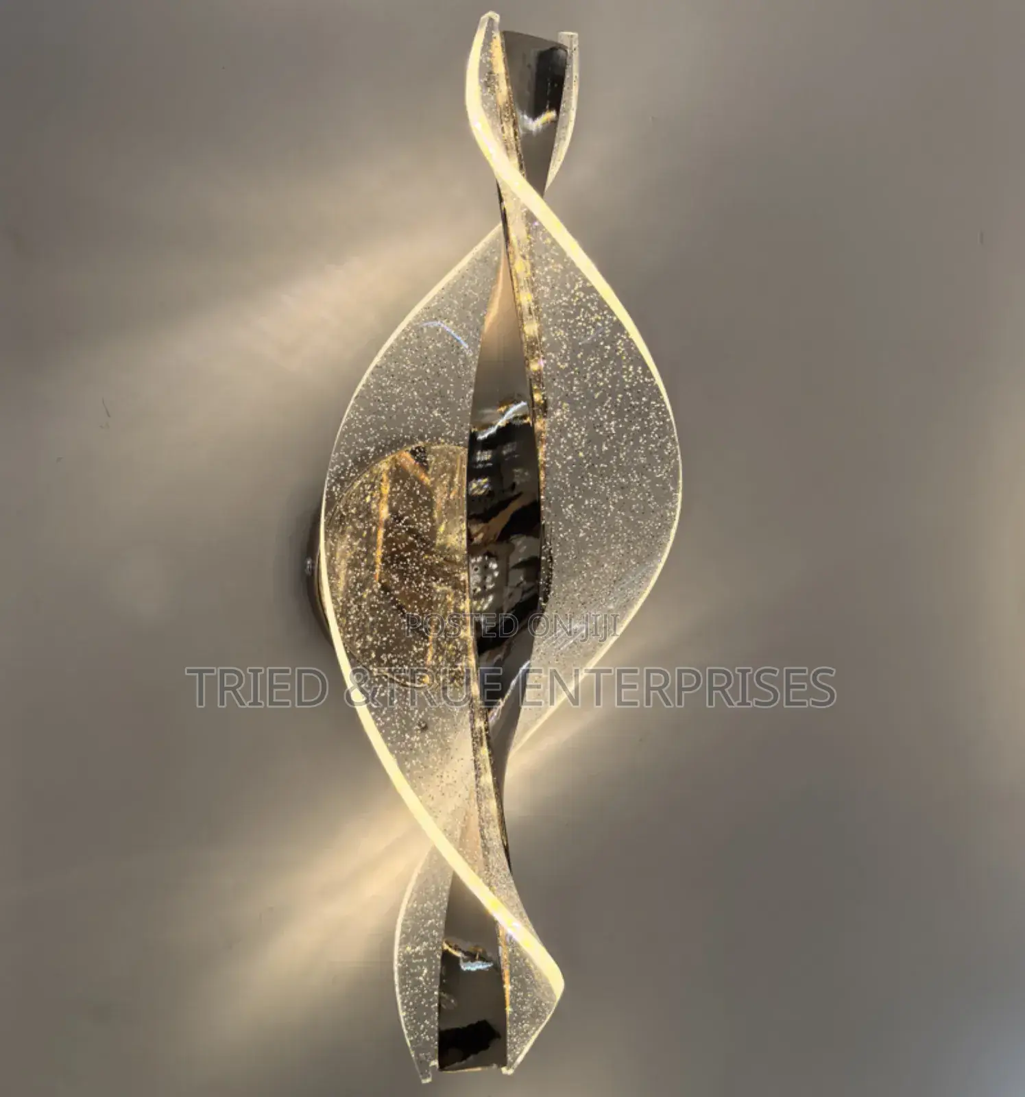 Modern Spiral Design Wall Bracket Light Jfd5