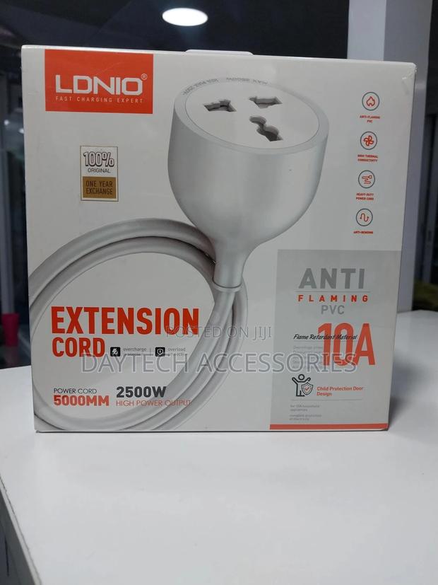 Ldnio Power Strip 5m Extension One Way Power Socket. - thumbnail 2