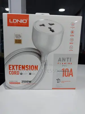 Ldnio Power Strip 5m Extension One Way Power Socket.
