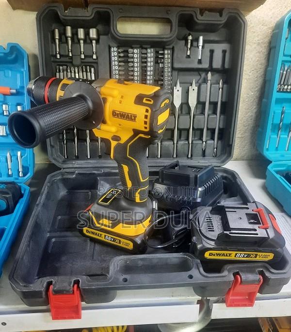 Dewalt 88v Cordless Hammer Drill Tool Set.