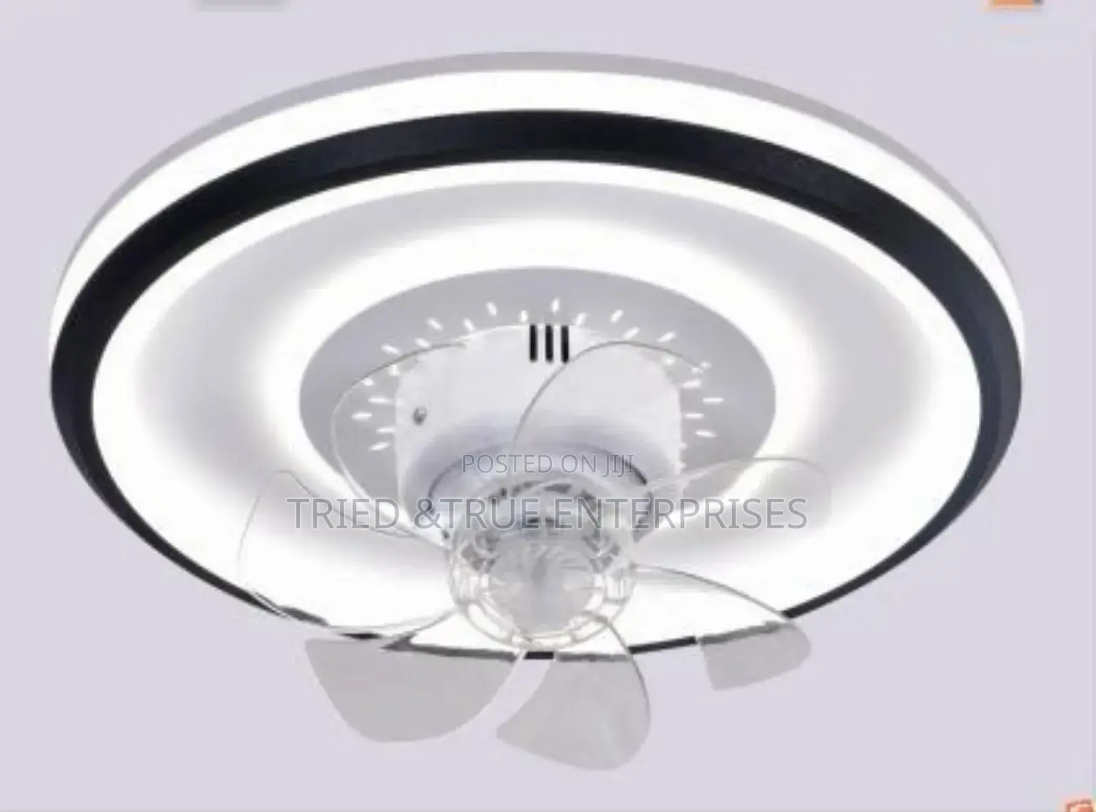 Unique Tricolour Ceiling Light Chandelier With Fan Jfd3