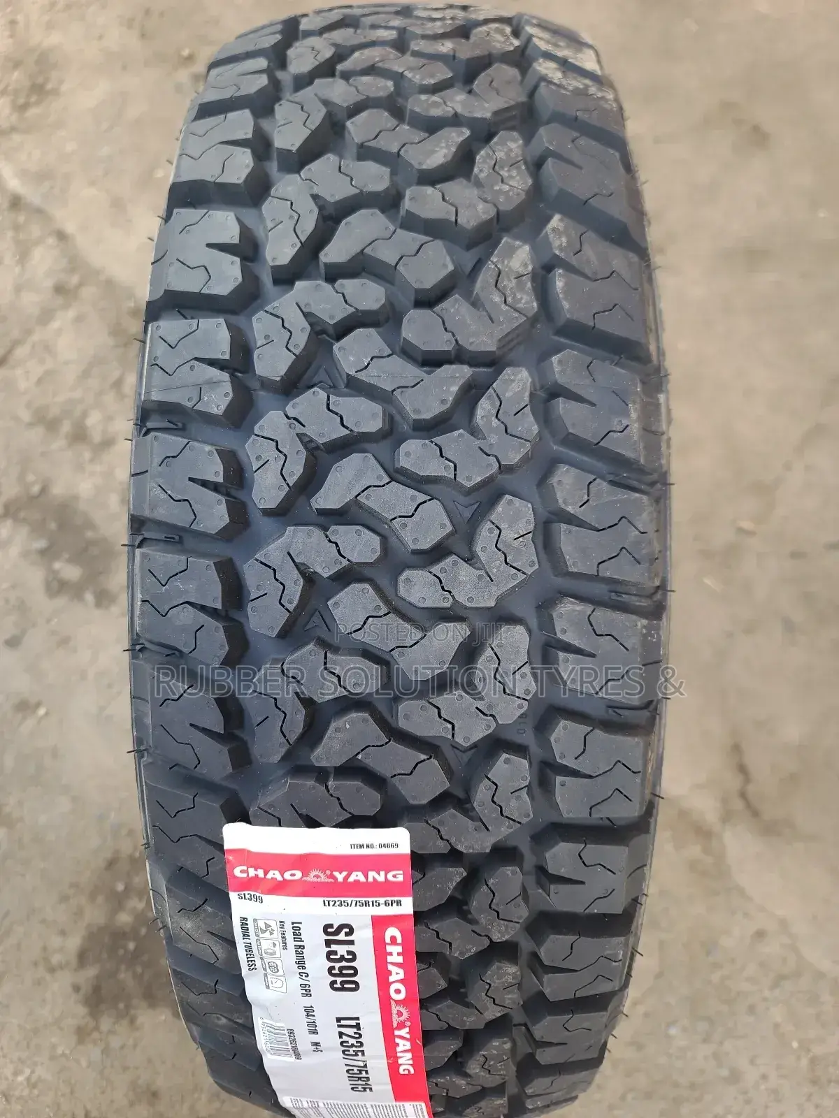 LT 235 /75 R15 Chaoyang Tyres Sl-399 ALL-TERRAIN