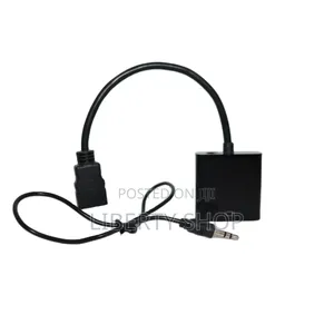 Mini Hdmi to Vga With Audio Cable