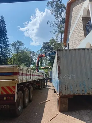 Trailers With Cranes Accessible for Uplifting and Logistics Errands