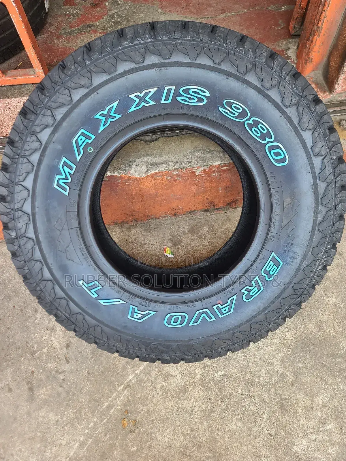31x10.50 R15 Maxxis Tyres Bravo a/T980 All-Terrain LT6pr