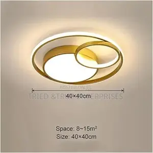 Modern Round Acrylic Tricolour Chandelier Ceiling Light Es2